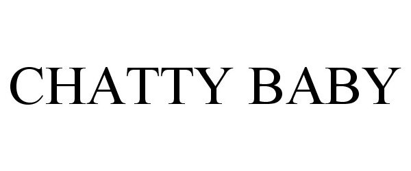 Trademark Logo CHATTY BABY