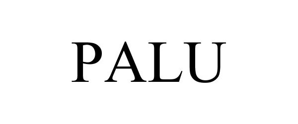 Trademark Logo PALU