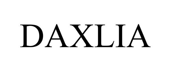 Trademark Logo DAXLIA