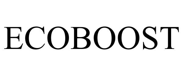 Trademark Logo ECOBOOST