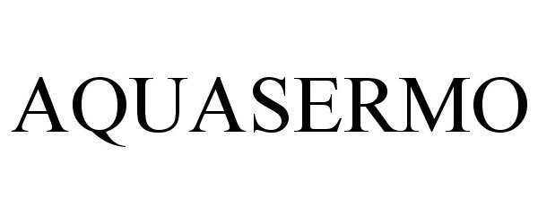 Trademark Logo AQUASERMO