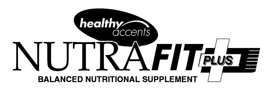  HEALTHY ACCENTS NUTRAFIT PLUS BALANCED NUTRITIONAL SUPPLEMENT