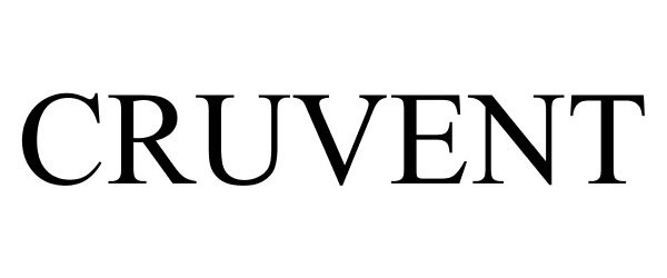 Trademark Logo CRUVENT