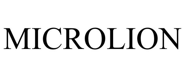 Trademark Logo MICROLION