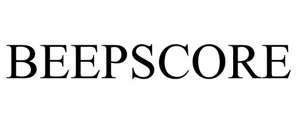 Trademark Logo BEEPSCORE