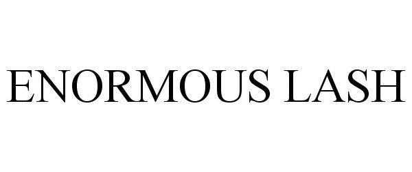Trademark Logo ENORMOUS LASH