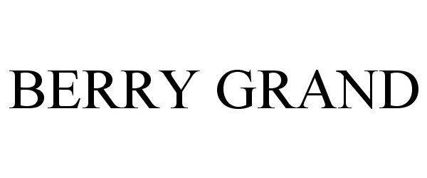  BERRY GRAND