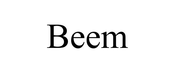 Trademark Logo BEEM