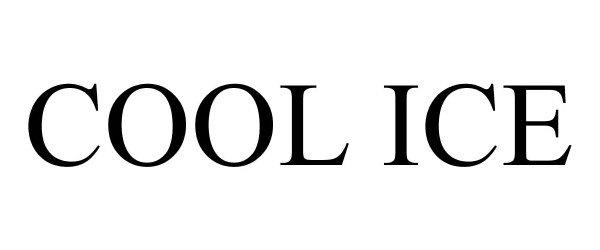 Trademark Logo COOL ICE