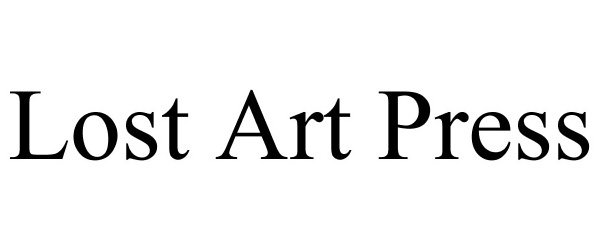  LOST ART PRESS