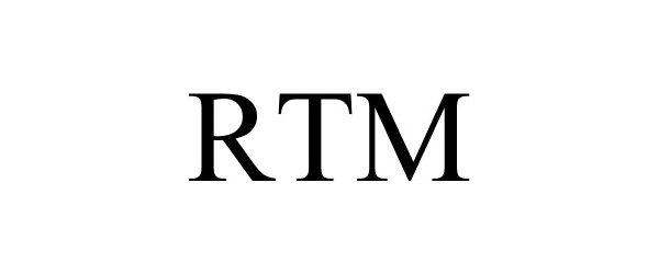 Trademark Logo RTM