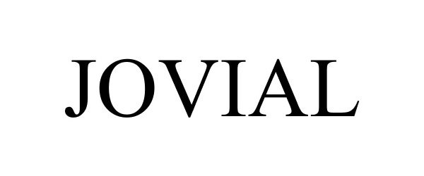 Trademark Logo JOVIAL