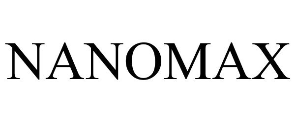 Trademark Logo NANOMAX