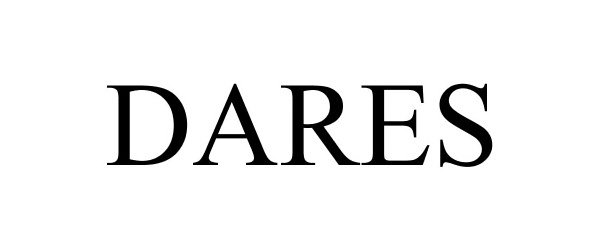 Trademark Logo DARES