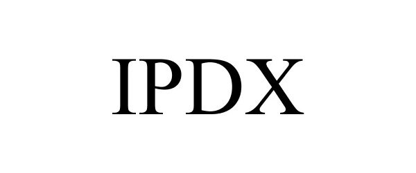 Trademark Logo IPDX
