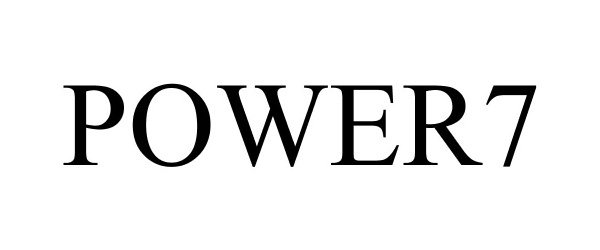 Trademark Logo POWER7