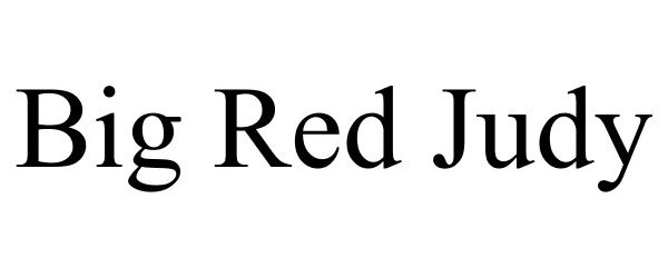 BIG RED JUDY