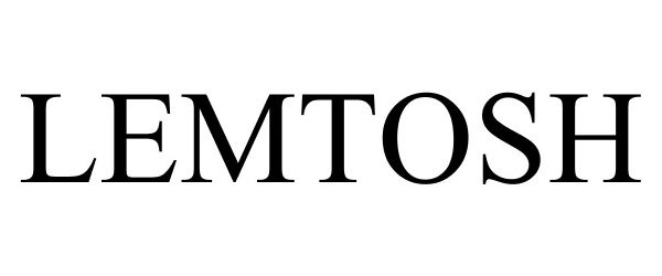 Trademark Logo LEMTOSH