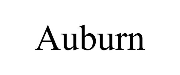 Trademark Logo AUBURN