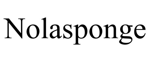 Trademark Logo NOLASPONGE