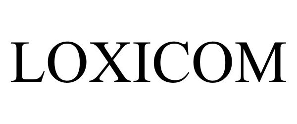 Trademark Logo LOXICOM