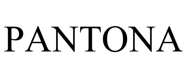 Trademark Logo PANTONA