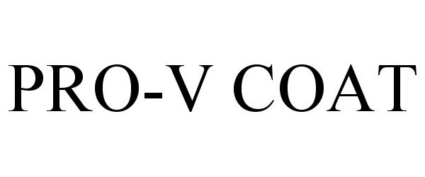 Trademark Logo PRO-V COAT