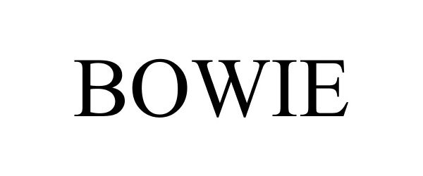  BOWIE