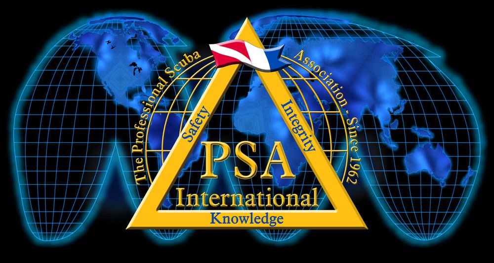  PSA INTERNATIONAL KNOWLEDGE SAFETY INTEGRITY THE PROFESSIONAL SCUBA ASSOCIATION - SINCE 1962