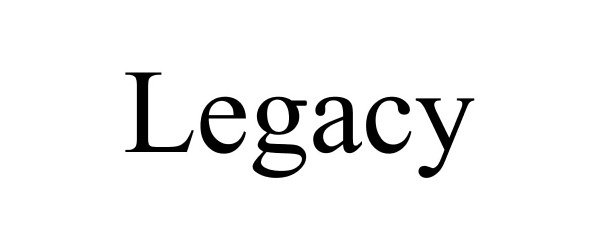 Trademark Logo LEGACY