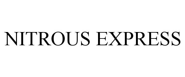 Trademark Logo NITROUS EXPRESS