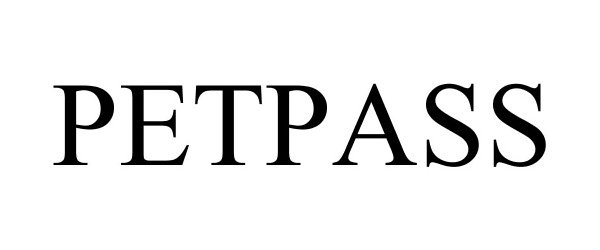 Trademark Logo PETPASS