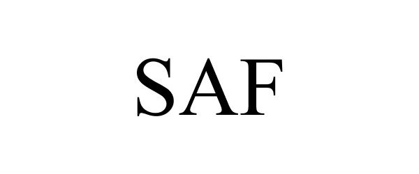 Trademark Logo SAF