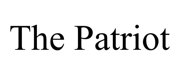 Trademark Logo THE PATRIOT