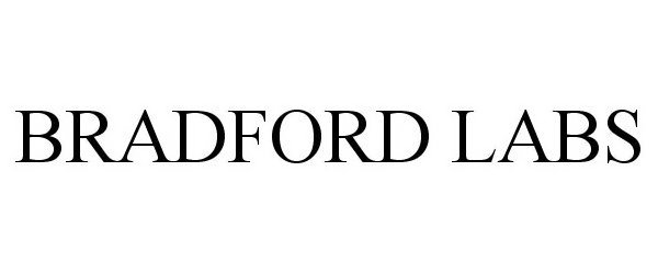 Trademark Logo BRADFORD LABS