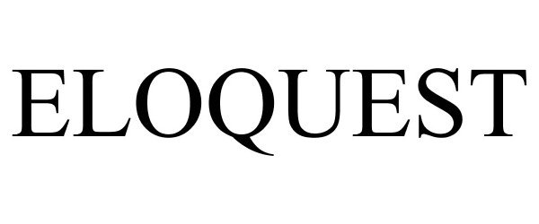 Trademark Logo ELOQUEST