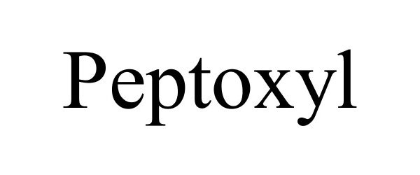 Trademark Logo PEPTOXYL