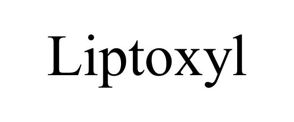 Trademark Logo LIPTOXYL