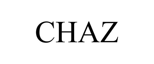 Trademark Logo CHAZ