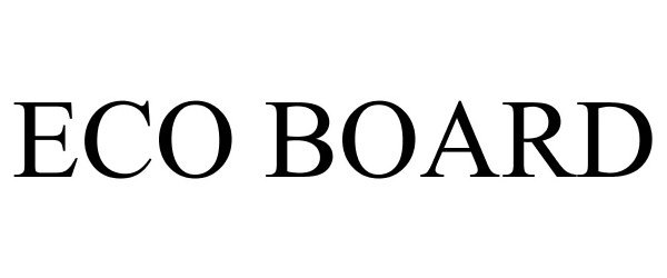 Trademark Logo ECO BOARD