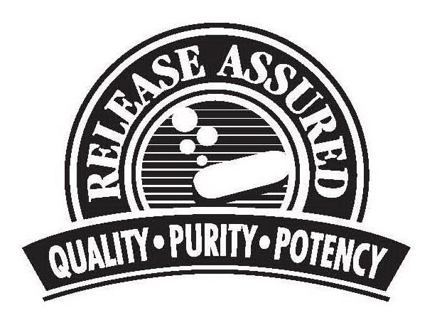 Trademark Logo RELEASE ASSURED QUALITY Â· PURITY Â· POTENCY