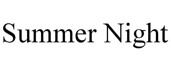 Trademark Logo SUMMER NIGHT