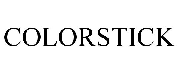 Trademark Logo COLORSTICK