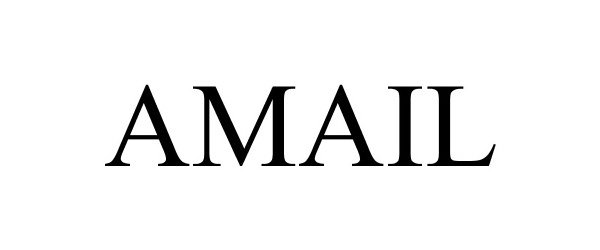 Trademark Logo AMAIL