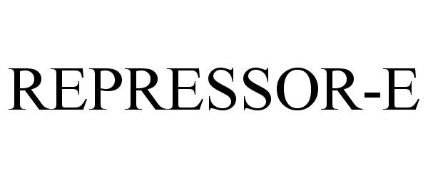 Trademark Logo REPRESSOR-E