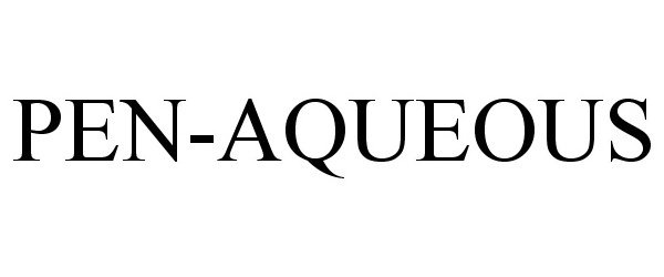 Trademark Logo PEN-AQUEOUS