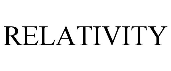 Trademark Logo RELATIVITY