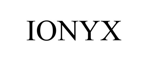 Trademark Logo IONYX