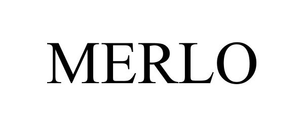 Trademark Logo MERLO