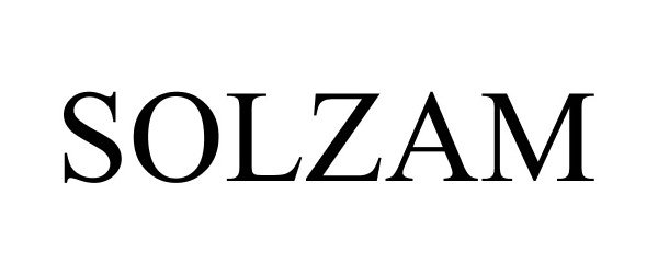 Trademark Logo SOLZAM